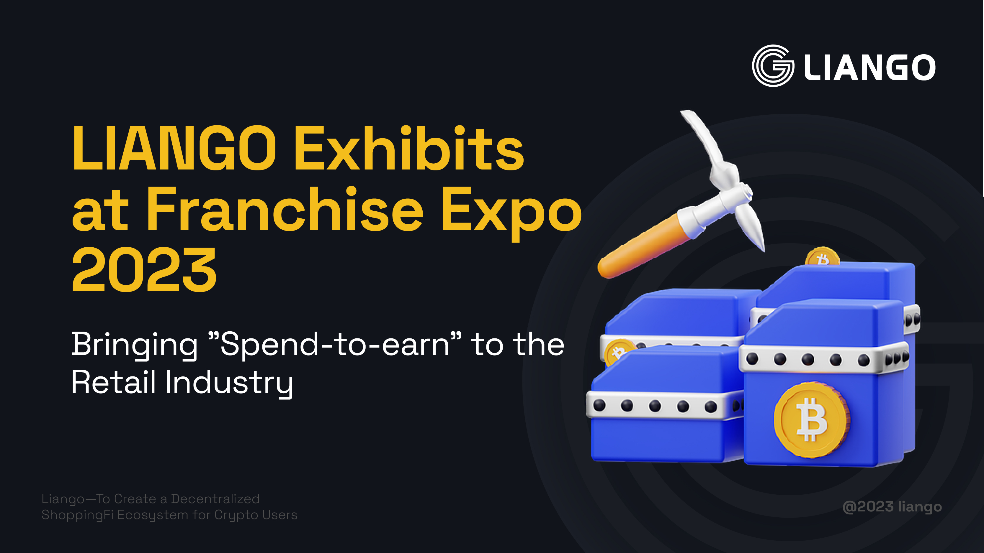 LIANGO Exhibits at Franchise Expo 2023, Bringing “Spend-to-earn” to the Retail Industry