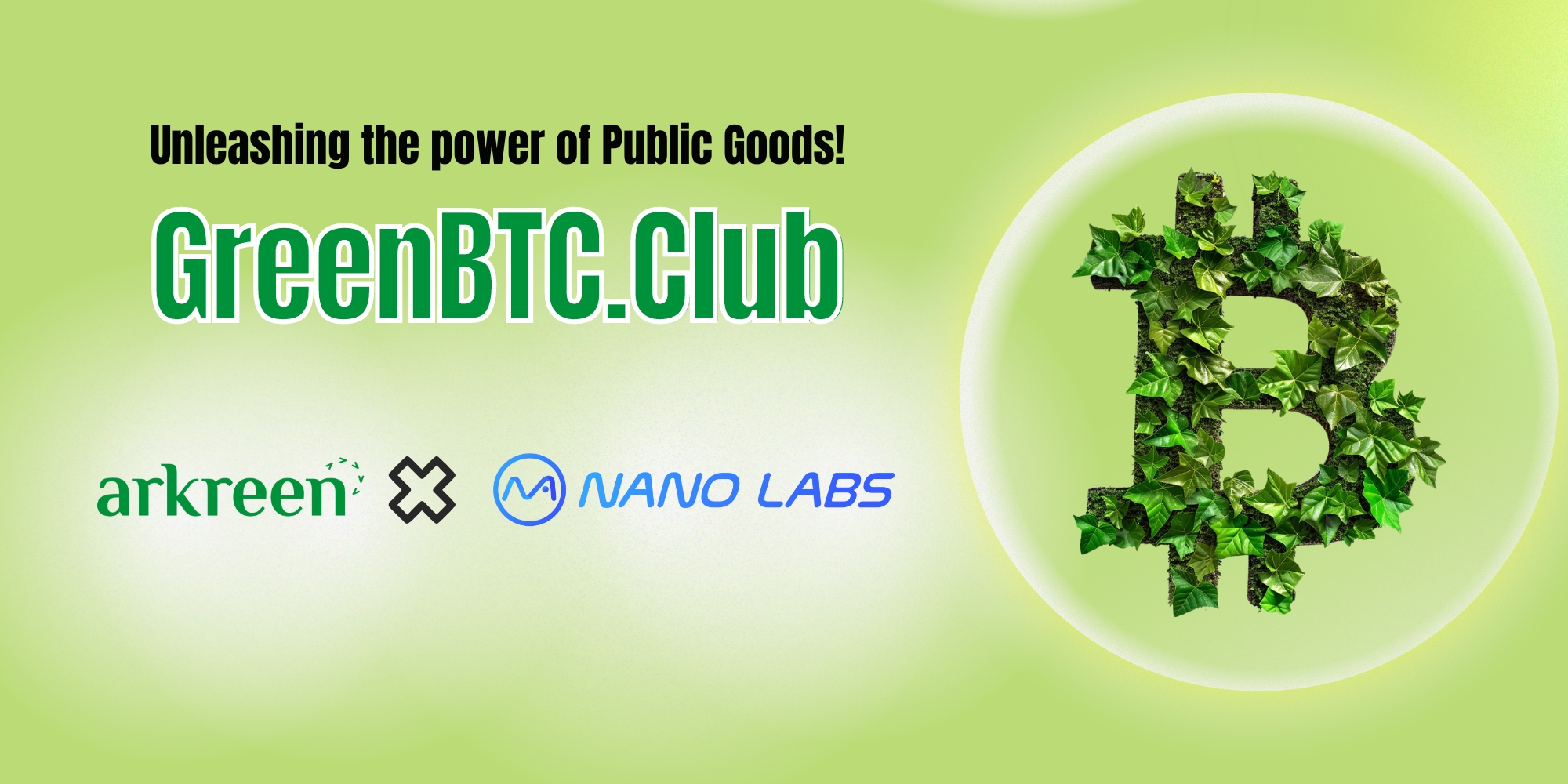Nano Labs Joins GreenBTC.Club, Driving Eco-Evolution with DePIN+ReFi Fusion Narratives