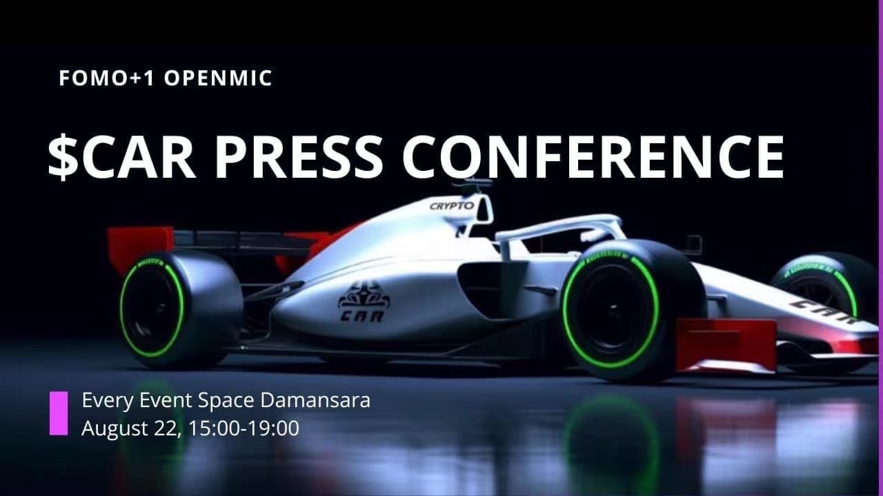 The CAR press conference is set to be grandly held in Kuala Lumpur, Malaysia on August 22nd.