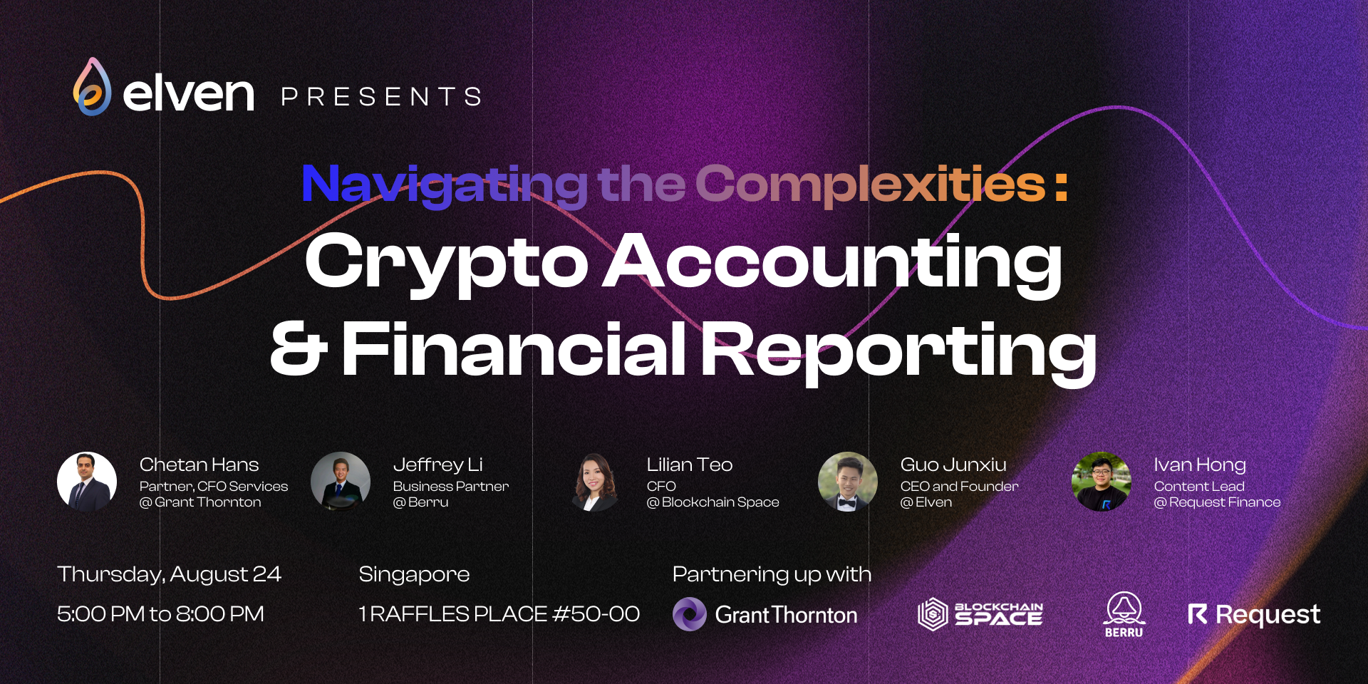 5 Crypto Financial Professionals Gave Talk on Crypto Accounting Panel Hosted by Elven