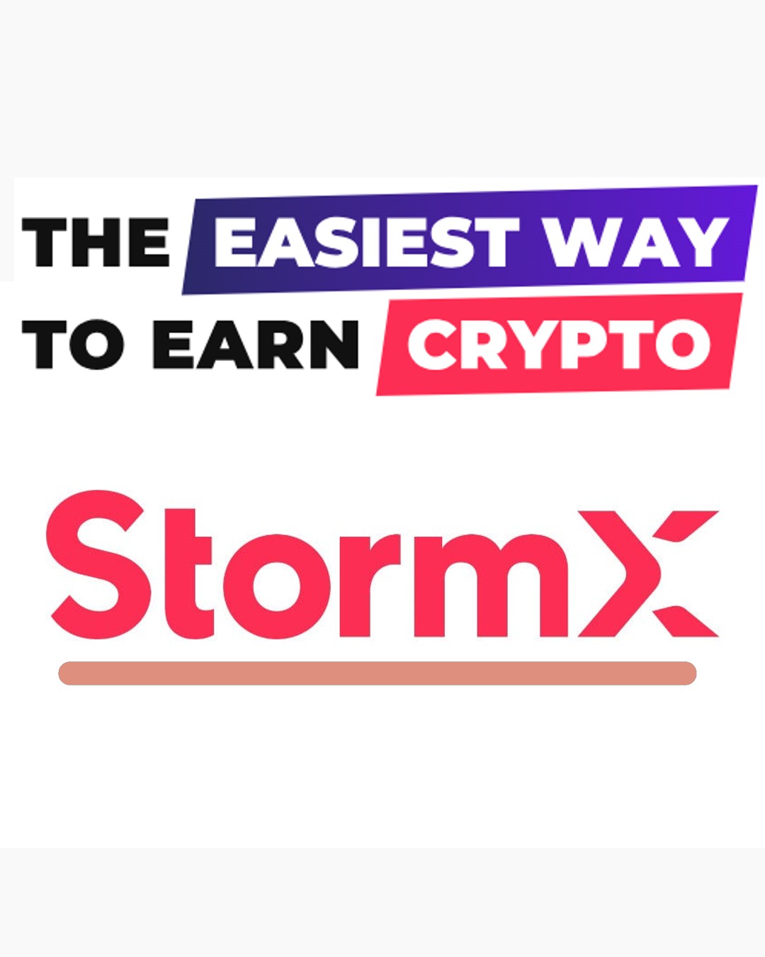 StormX — The Way To Effortless Cryptocurrency Earning!