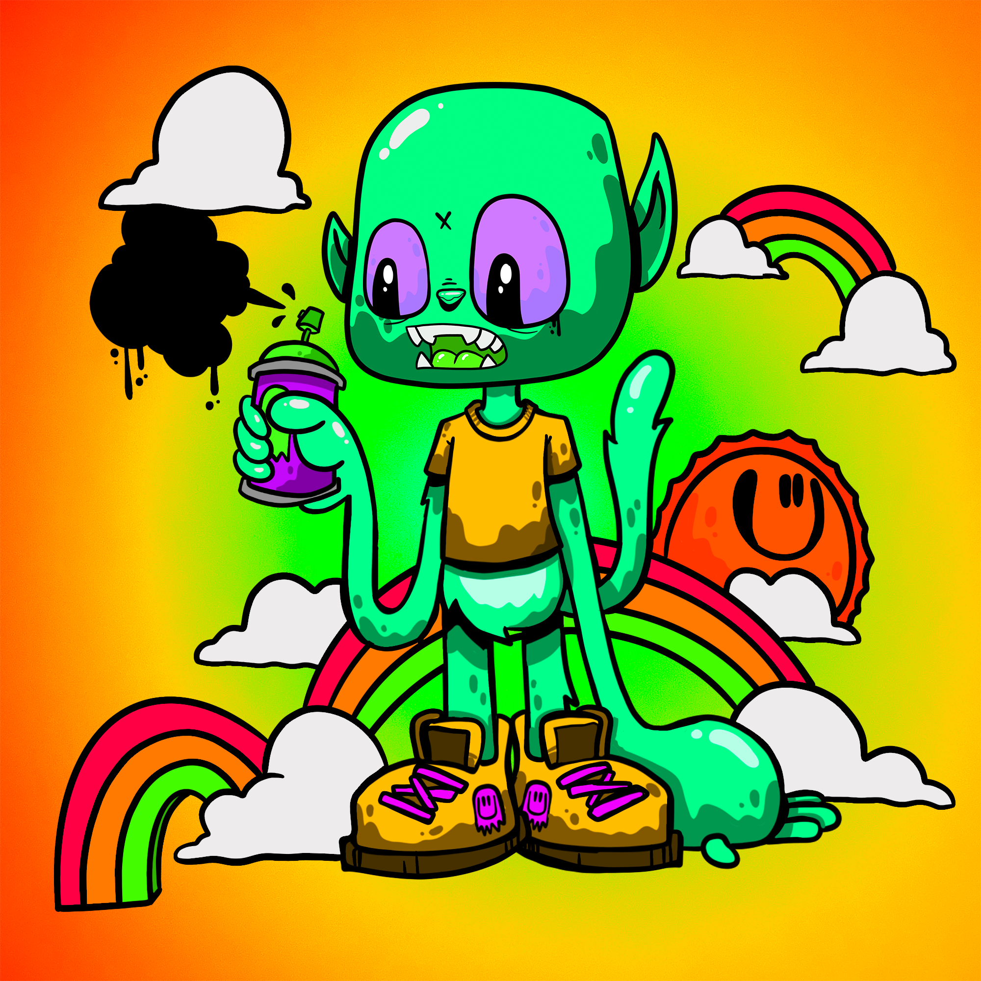 Ghost Skulls Afterworld