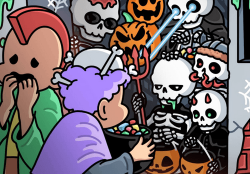 Halloween Skeletoons