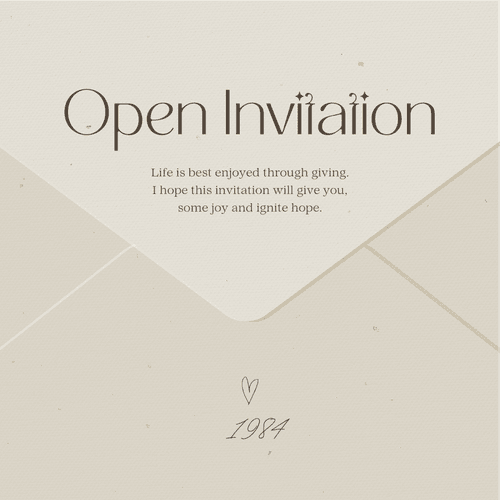 Open Invitation
