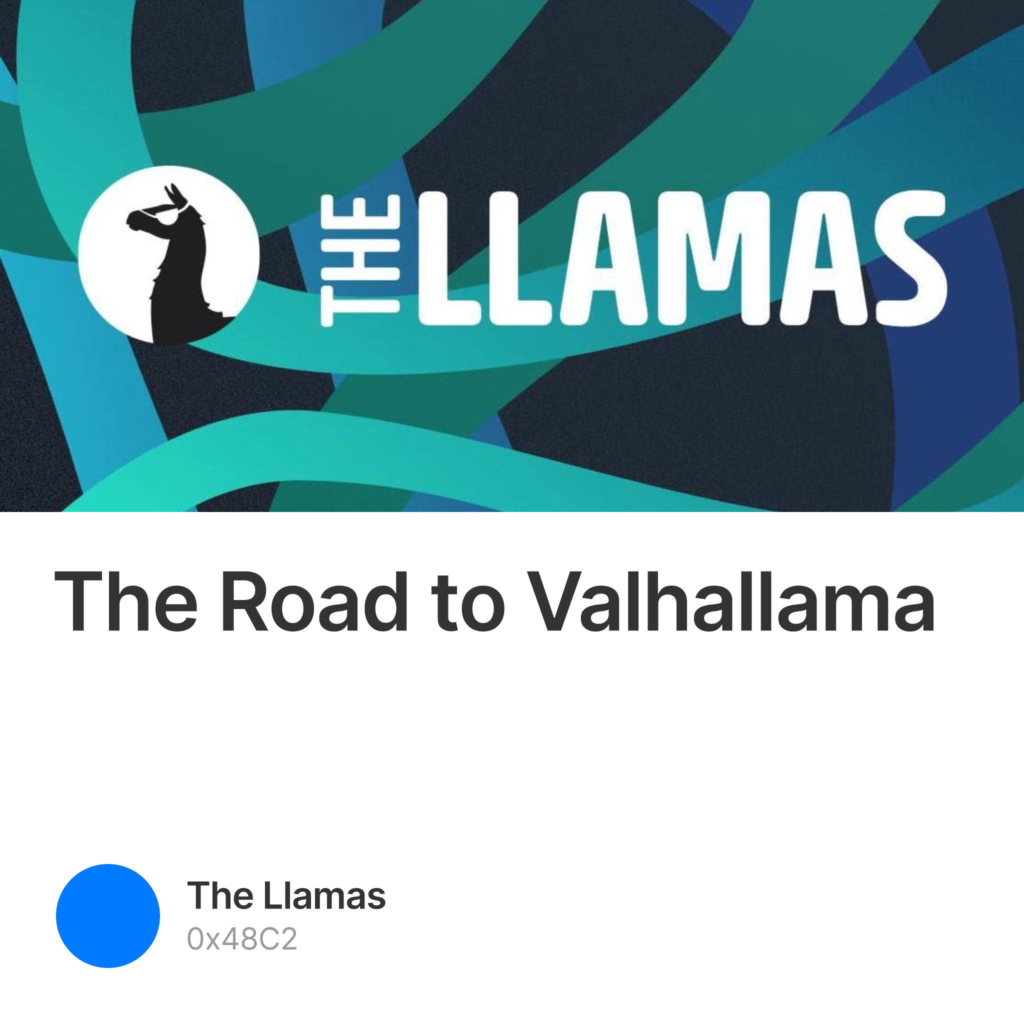 The Road to Valhallama