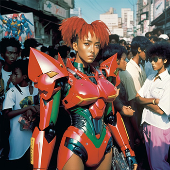 Mecha Futures by Felt Zine