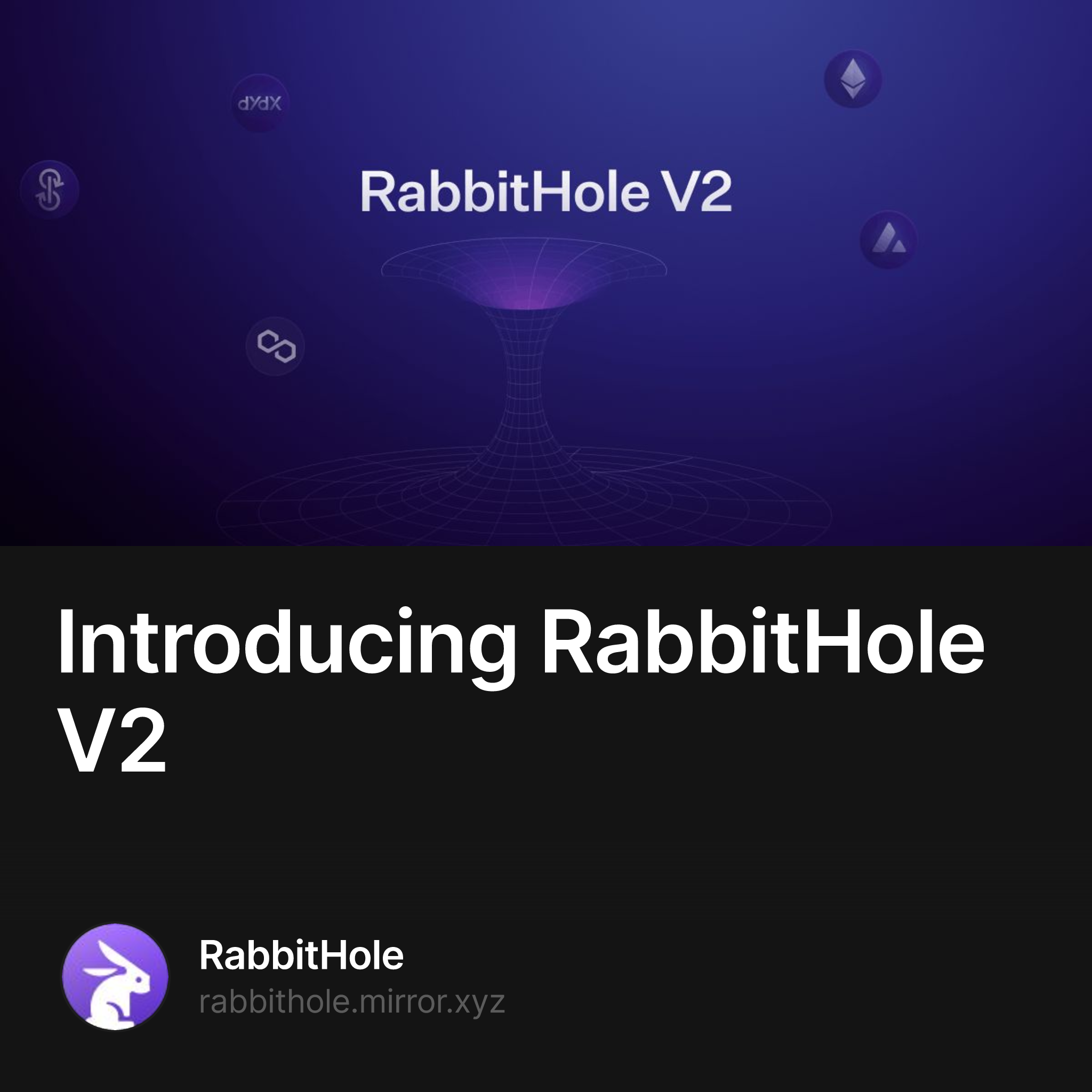 Introducing RabbitHole V2