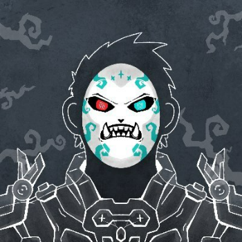 Holo Mask : White & Black