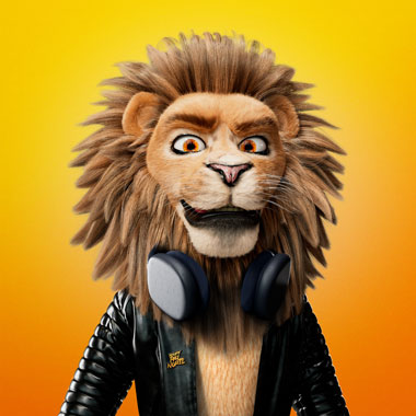 Puffy Lions by Tecate Pal Norte