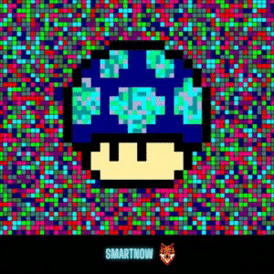 Mushroom Glitch PixelArt