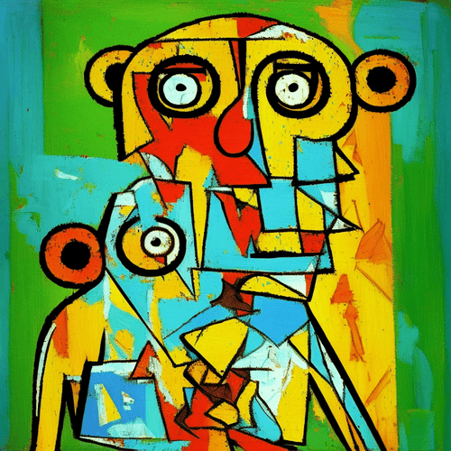 Genesis Abstract Ape