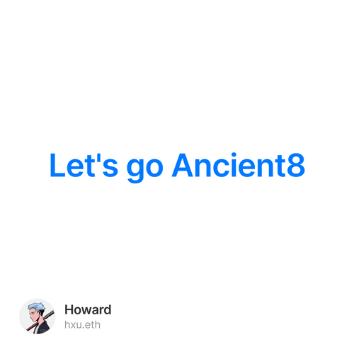 Let's go Ancient8