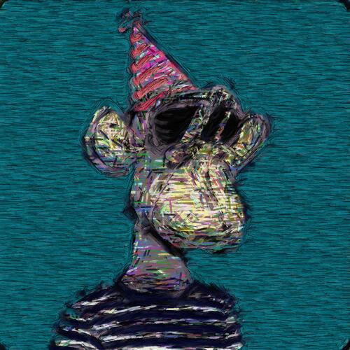 333 Apes By Rembrandt