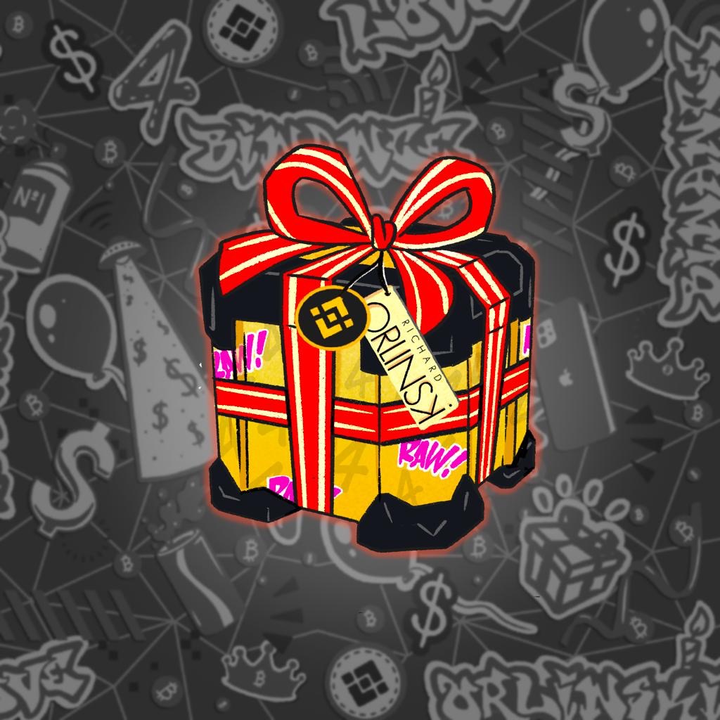 Binance 4th anniversary X Orlinski