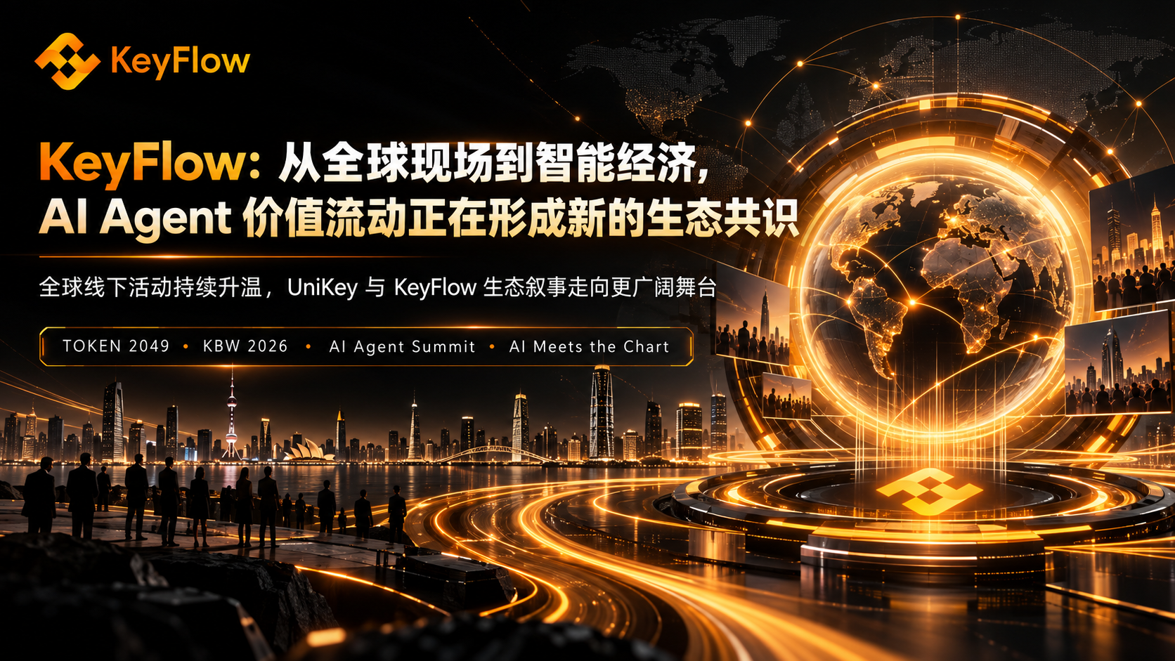 KeyFlow：从全球现场到智能经济，AI Agent 价值流动正在形成新的生态共识