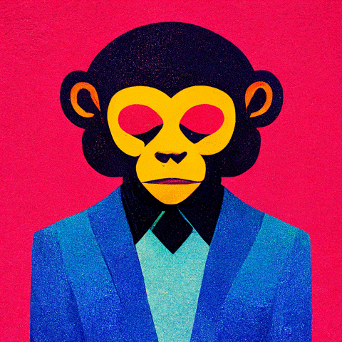 Pop Art of Monkeys