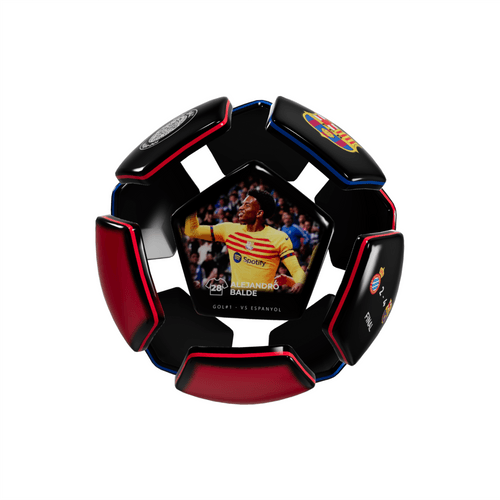 Primera Divisi\xF3n GolBall, Alejandro Balde, Espanyol vs Barcelona, S2022/2023, Goal #1