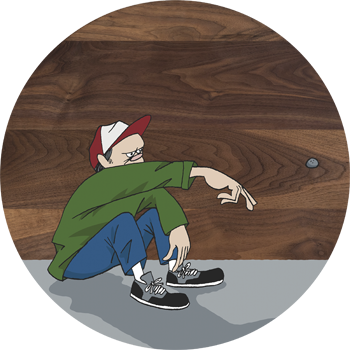 THROW STONE by Yusuke Hanai