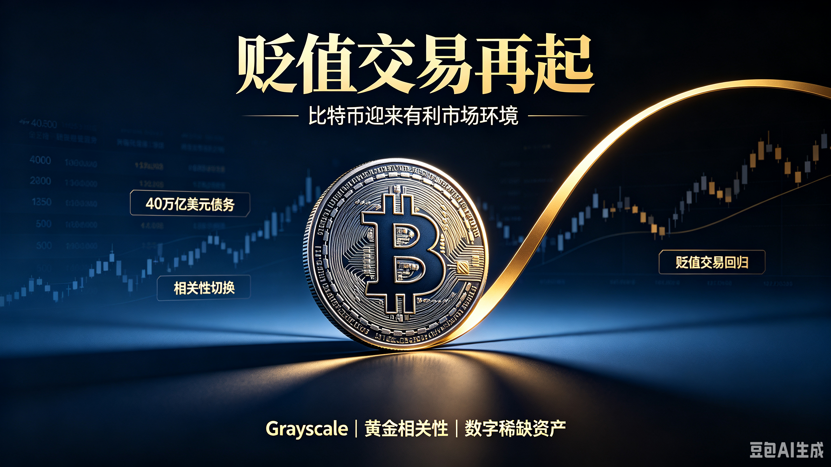 灰度重磅：市场范式彻底切换！贬值交易强势回归，比特币迎来黄金配置窗口