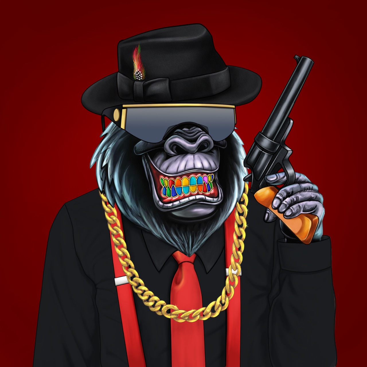 Gangster Gorillas By Enter The Jungle
