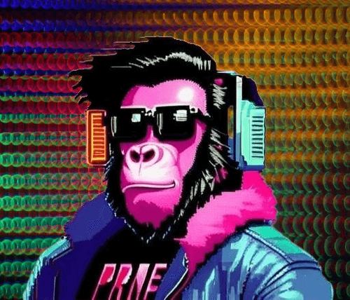 24 bit Retro Apes