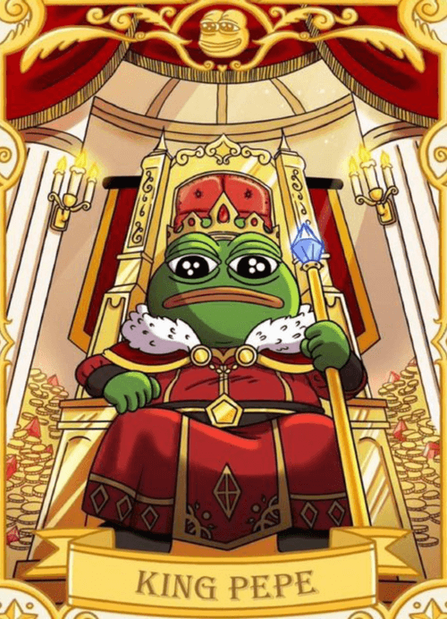 Pepe King of meme coins2