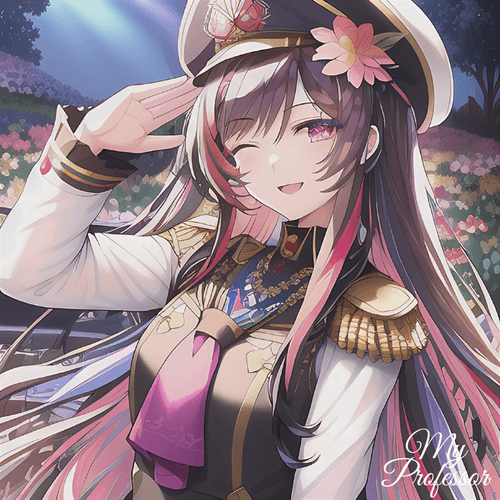 Follower1000人到達記念 My Professor 教官NFT free mint