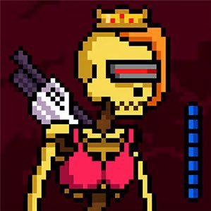 Ordinal Ladies Skull