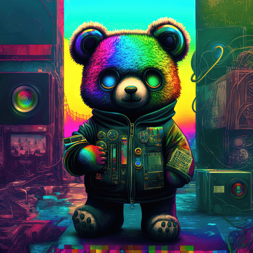 Cyberdelic Bears Promo Raffle