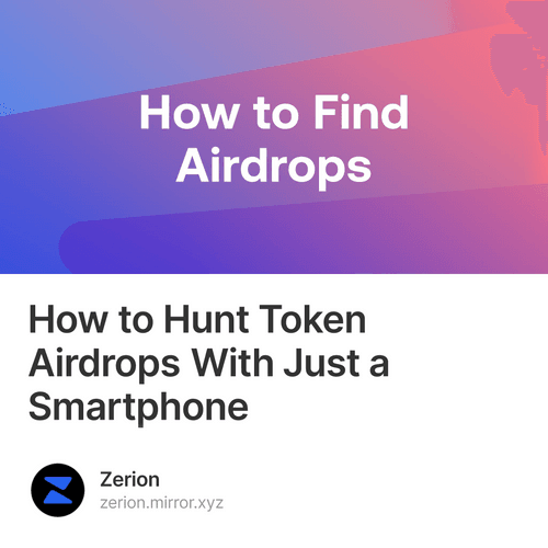 How to Hunt Token Airdrops With Just a Smartphone