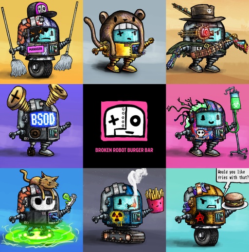Broken Robot Burger Bar