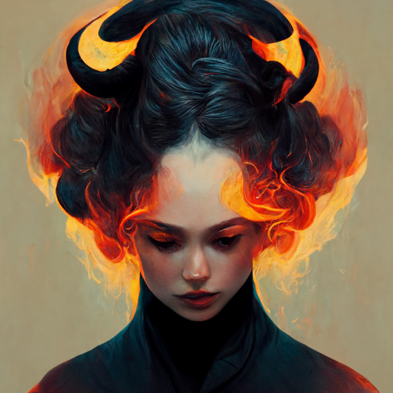 Aries in flames