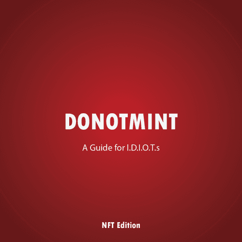 DO NOT MINT THIS GUIDE