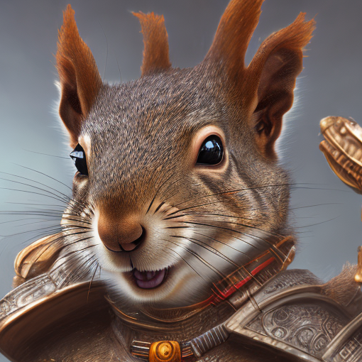 Opaxa Squirrel Medieval Series