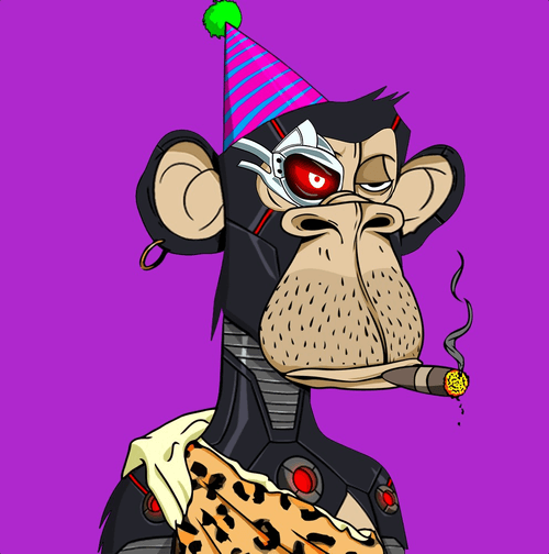 Bored Ape Space Purple