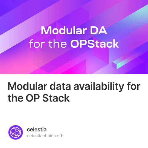 Modular data availability for the OP Stack