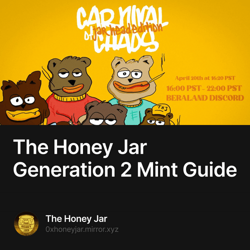 The Honey Jar Generation 2 Mint Guide