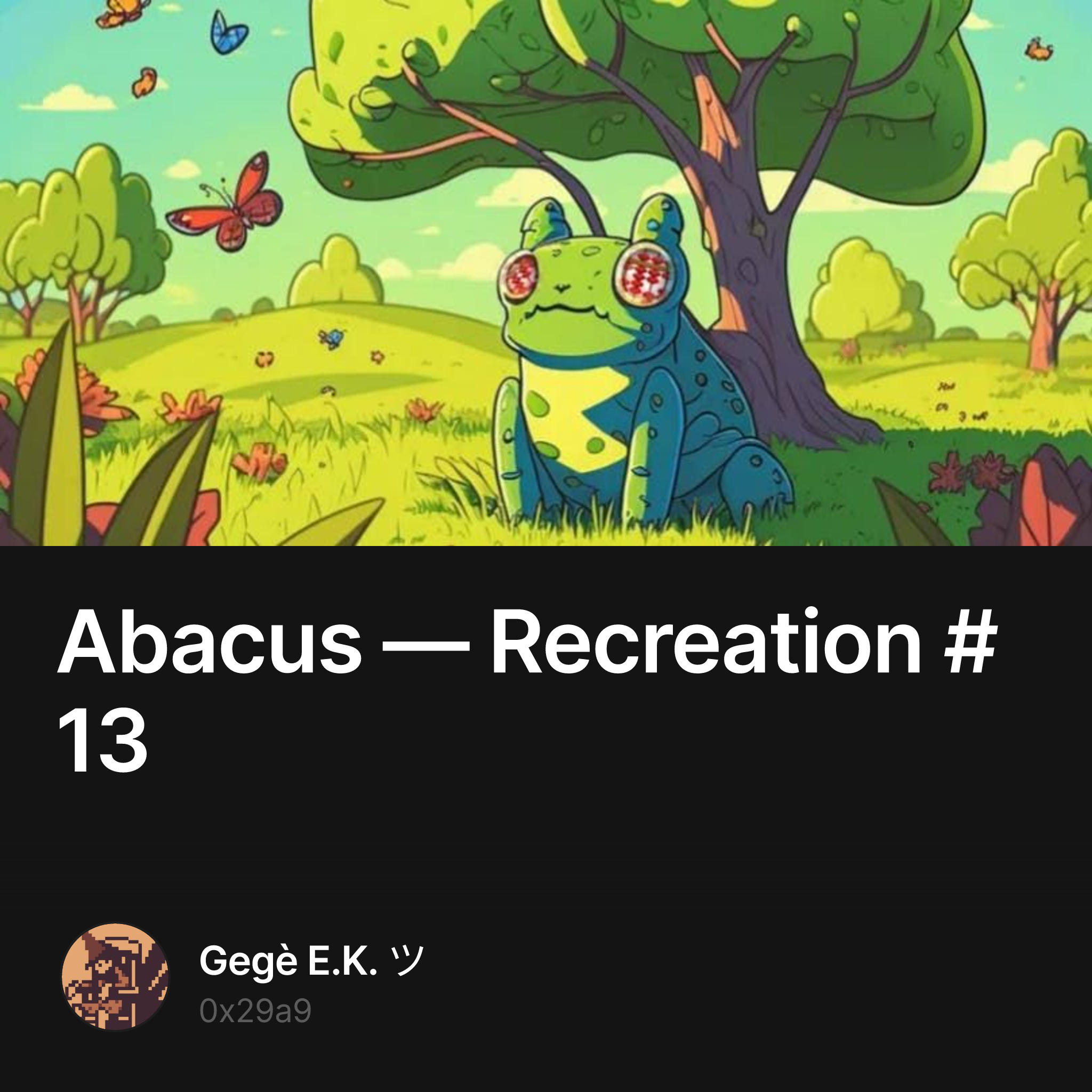 Abacus — Recreation #13