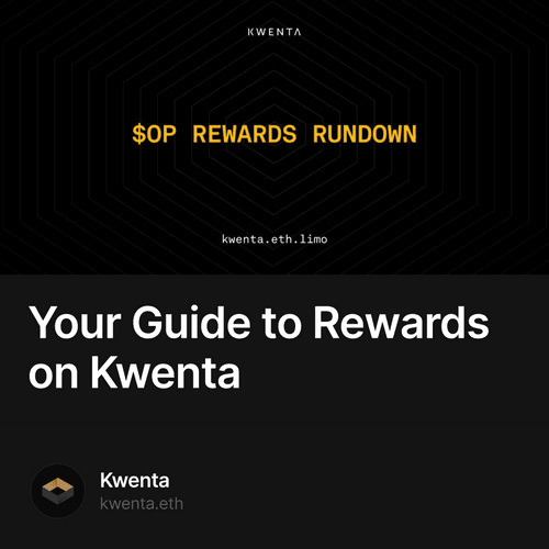 Your Guide to Rewards on Kwenta