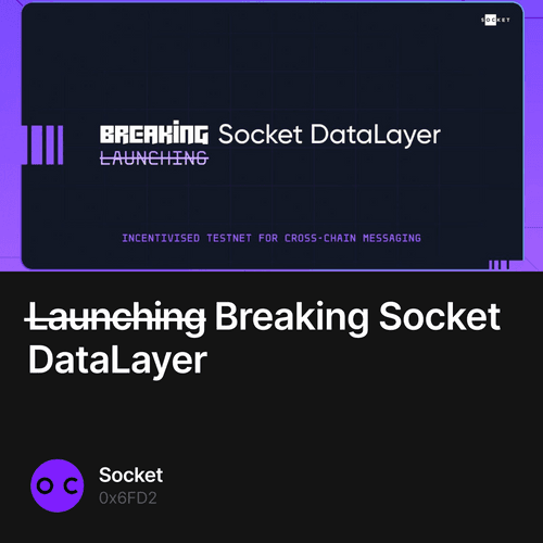 L̶a̶u̶n̶c̶h̶i̶n̶g̶ Breaking Socket DataLayer