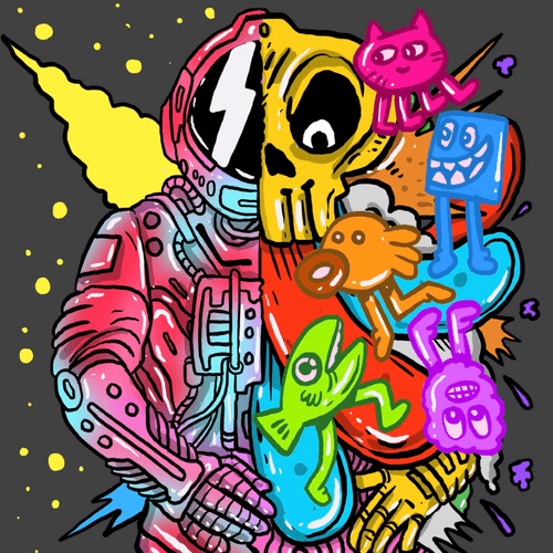 Doodle Astro Art