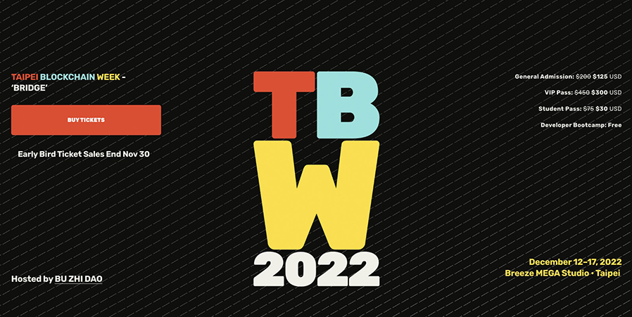Taipei Blockchain Week 2022