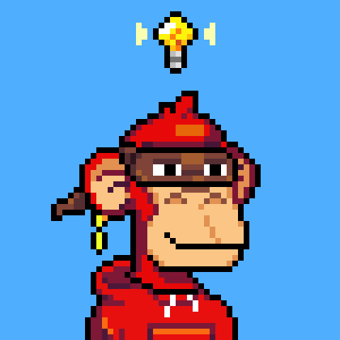 Polygon Monkey Pixel