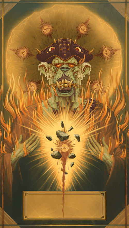 Sinner - Cursed Card