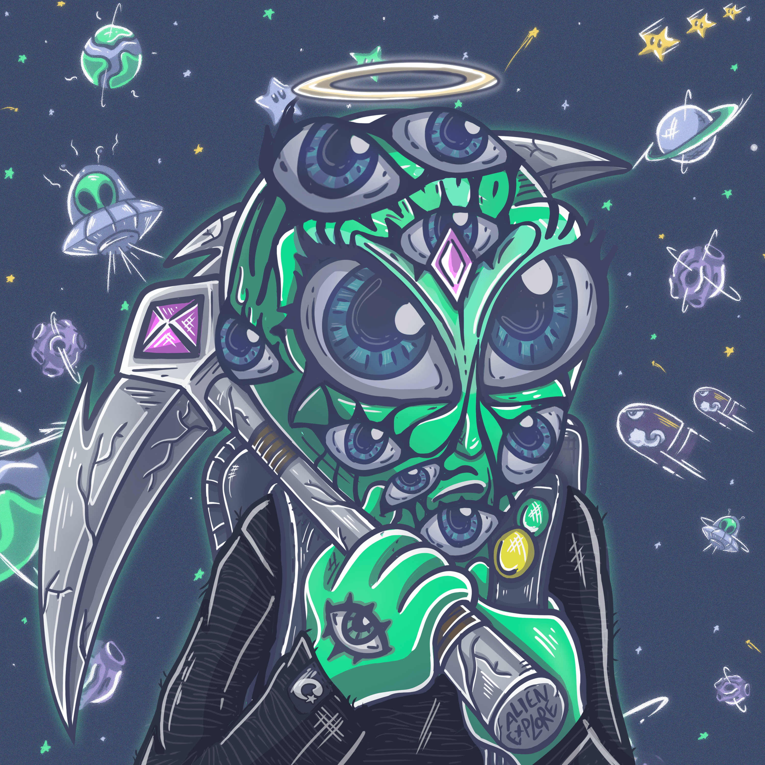 Pompeizz: Alien Explorers