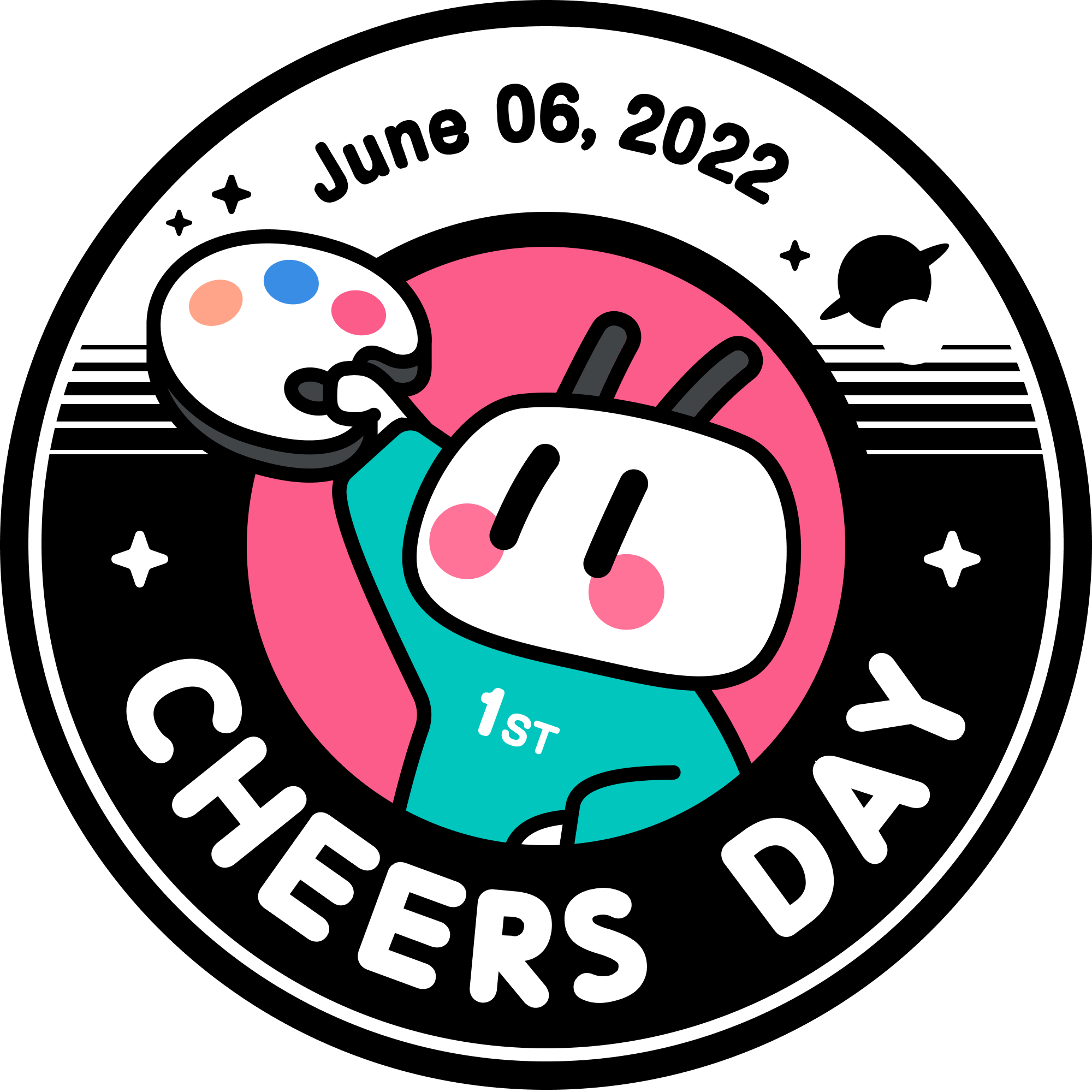 CheersUpBadge