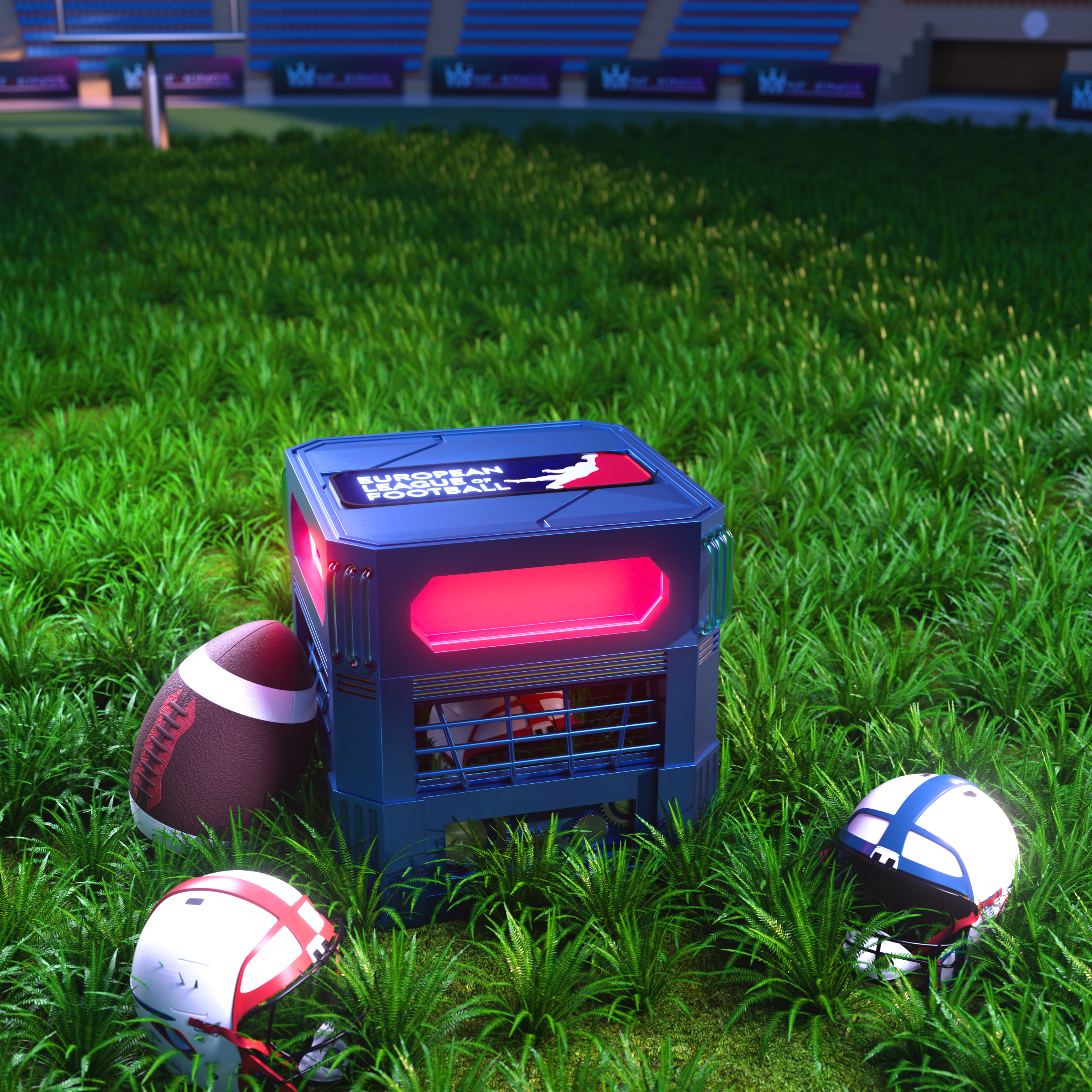 Living Football Helmets Drop 2