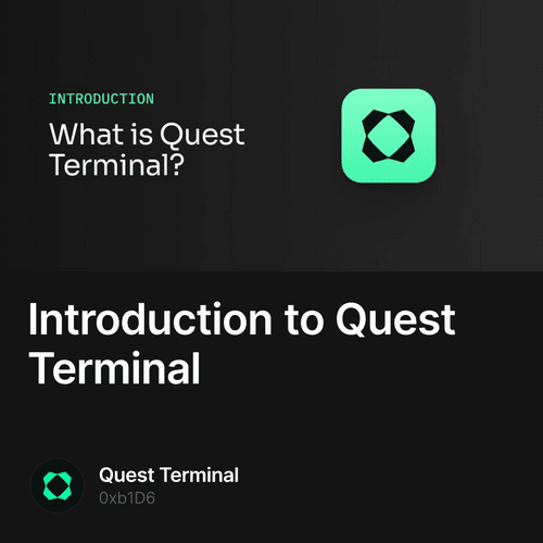 Introduction to Quest Terminal