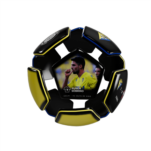 Primera Divisi\xF3n GolBall, Rub\xE9n Sobrino, C\xE1diz vs Celta de Vigo, S2022/2023, Goal #1