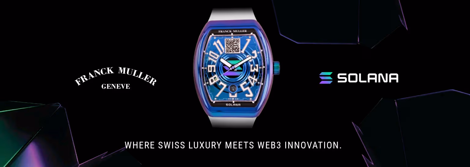 Swiss watchmaker Franck Muller Unveils Limited Edition Solana Watch